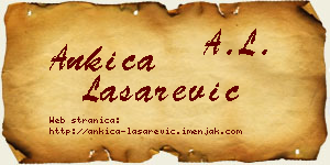Ankica Lašarević vizit kartica